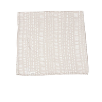 LUXE MUSLIN SWADDLE - GREY MUDCLOTH