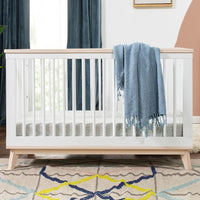 SCOOT 3-IN-1 CONVERTIBLE CRIB WITH TODDLER BED CONVERSION KIT