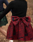 JACQUARD BALLOON SKIRT