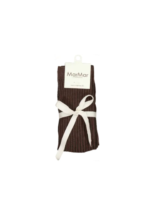 KNIT RIB TIGHTS - DARK MOUSE