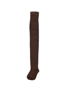 KNIT RIB TIGHTS - DARK MOUSE