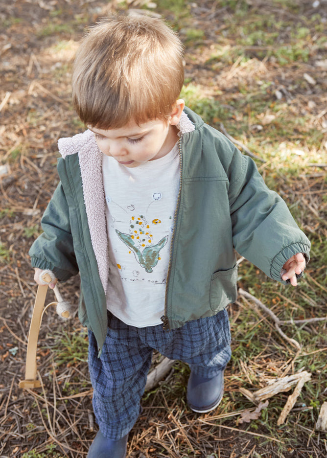 SHERPA LINED BABY PARKA