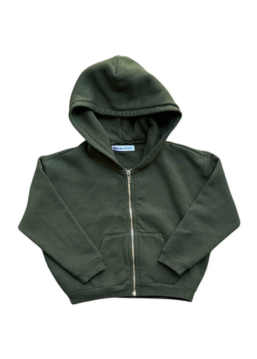 ZIP HOODIE - PINE