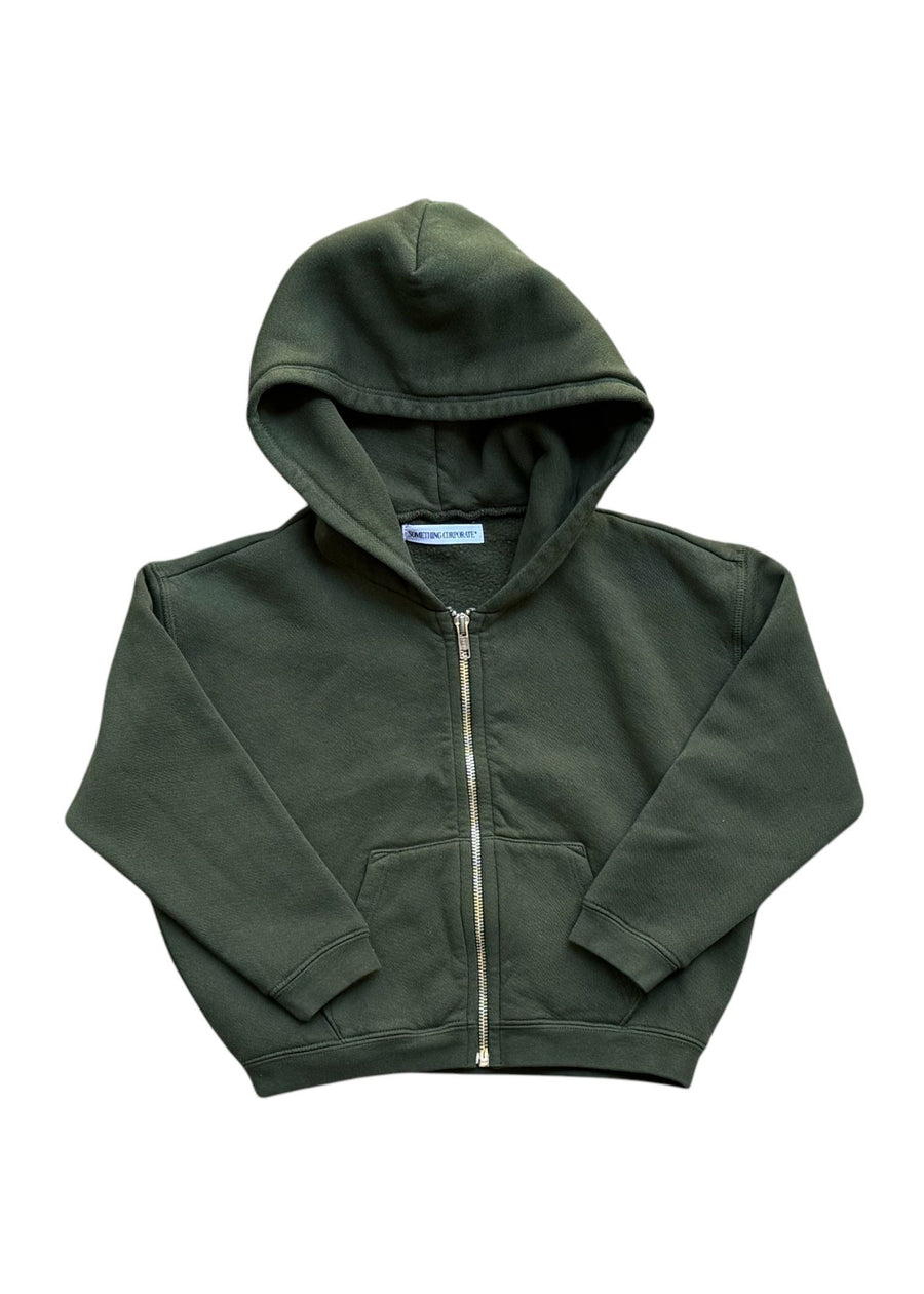 ZIP HOODIE - PINE