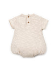 KNIT PIQUE BUBBLE ROMPER