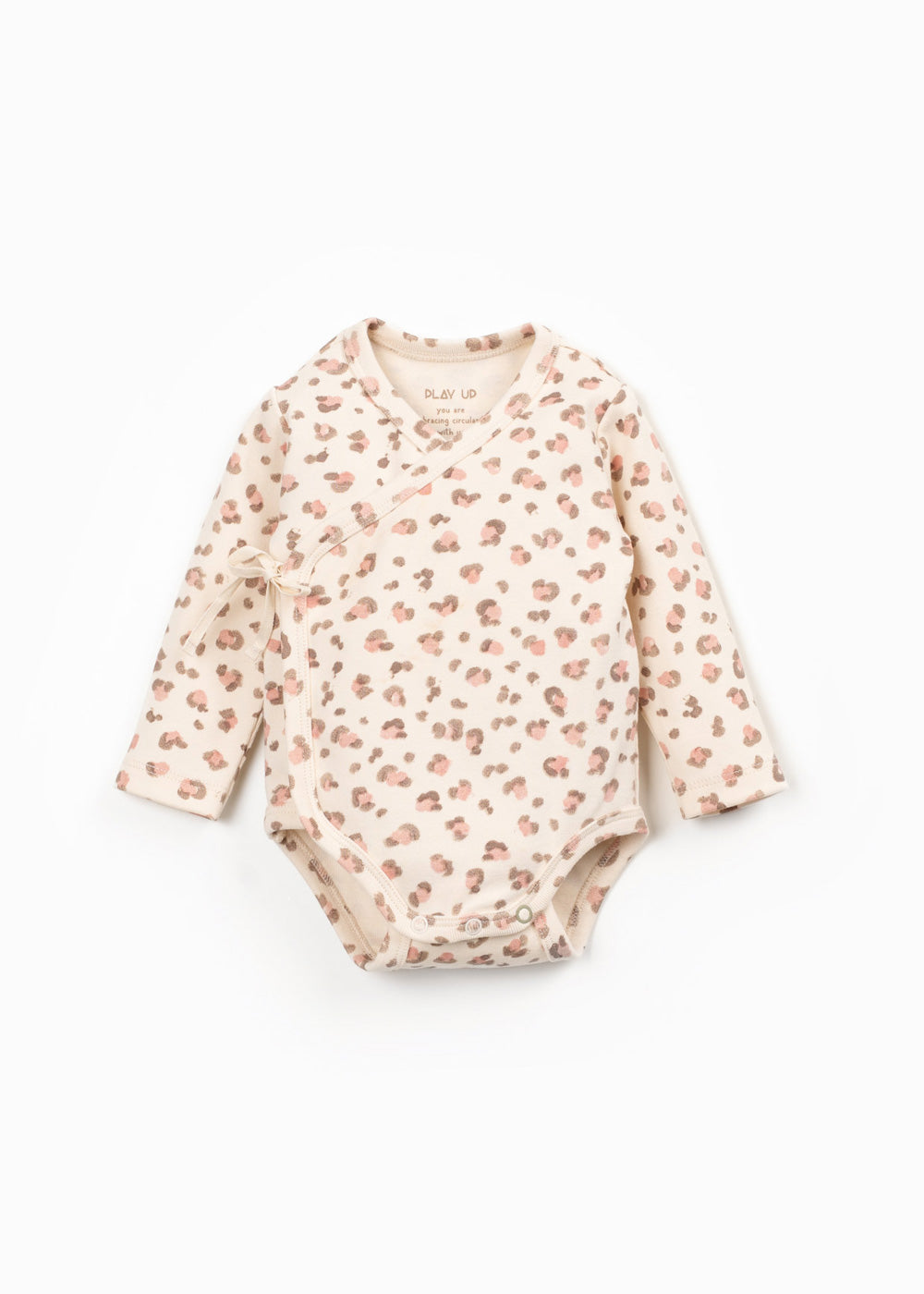 CHEETAH WRAP ONESIE