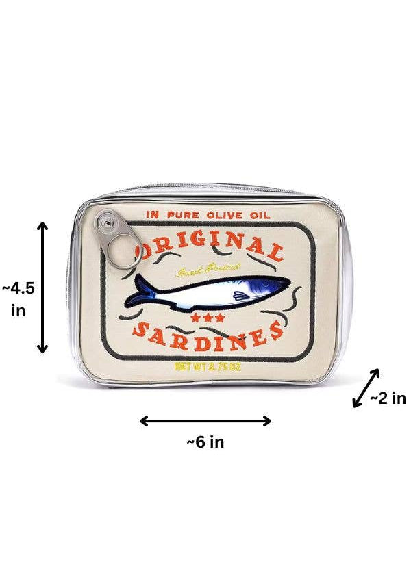 SARDINES COSMETIC CASE - choose colors