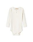 BODY BUTTON ONESIE - GENTLY WHITE