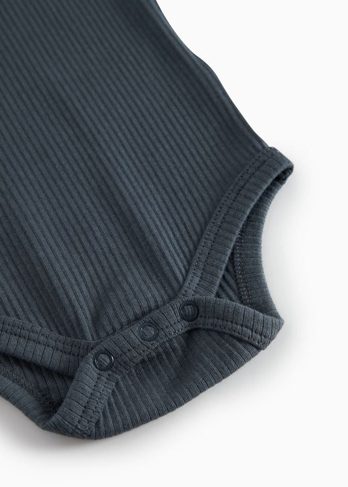 BODY BUTTON ONESIE - NAVY BLUE