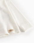 RIB MODAL TEE - GENTLY WHITE