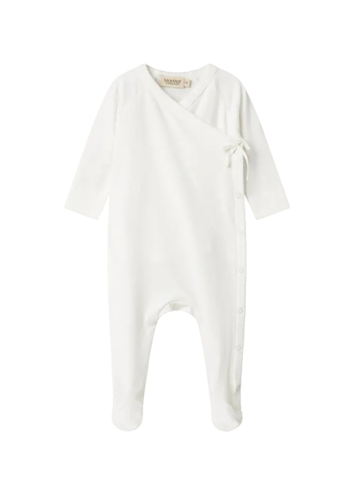 RUBETTA WRAP FOOTIE - GENTLY WHITE