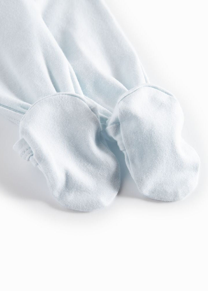 RUBETTA WRAP FOOTIE - LIGHT BLUE