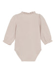 RUFFLE NECK ONESIE