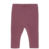 Purple leggings on a white background