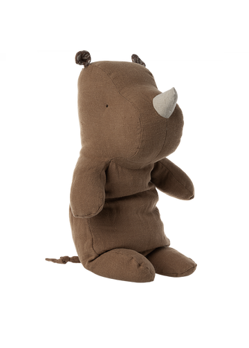 SAFARI FRIENDS - RHINO - MEDIUM - CHOCOLATE