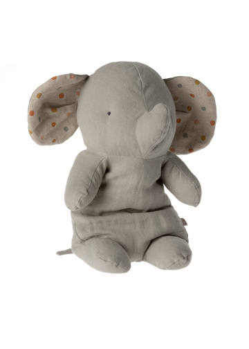 SAFARI FRIENDS - ELEPHANT - MEDIUM - GREY