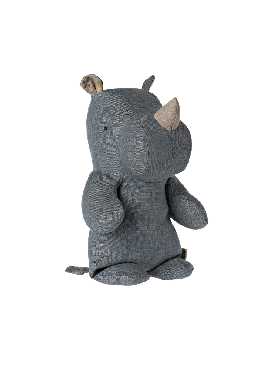 SAFARI FRIEND - RHINO - SMALL - BLUE/SAND