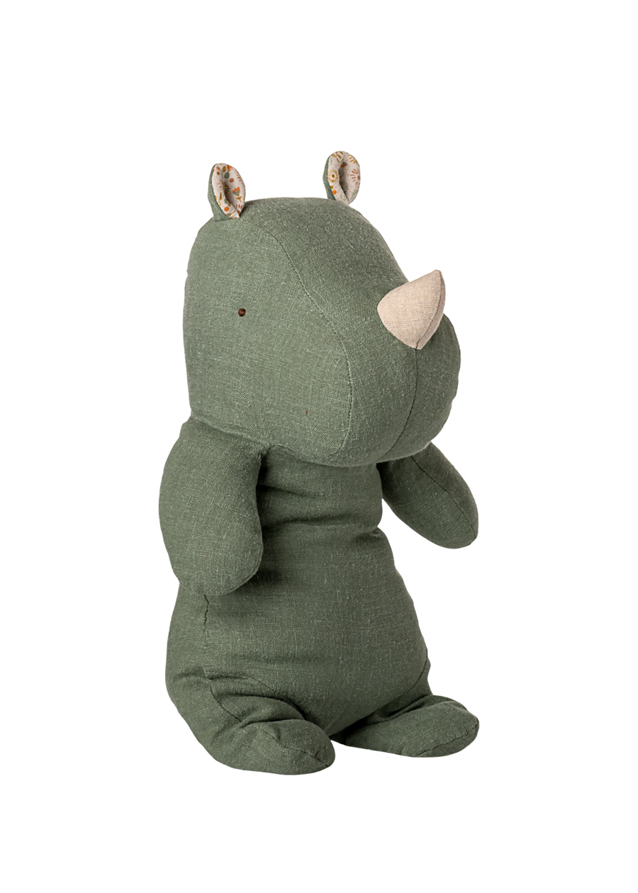 SAFARI FRIENDS - RHINO - MEDIUM - SAGE