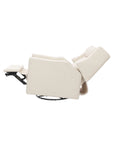 KIWI DELUXE POWER RECLINER AND SWIVEL GLIDER with Heat and Massage - PERFORMANCE IVORY BOUCLE