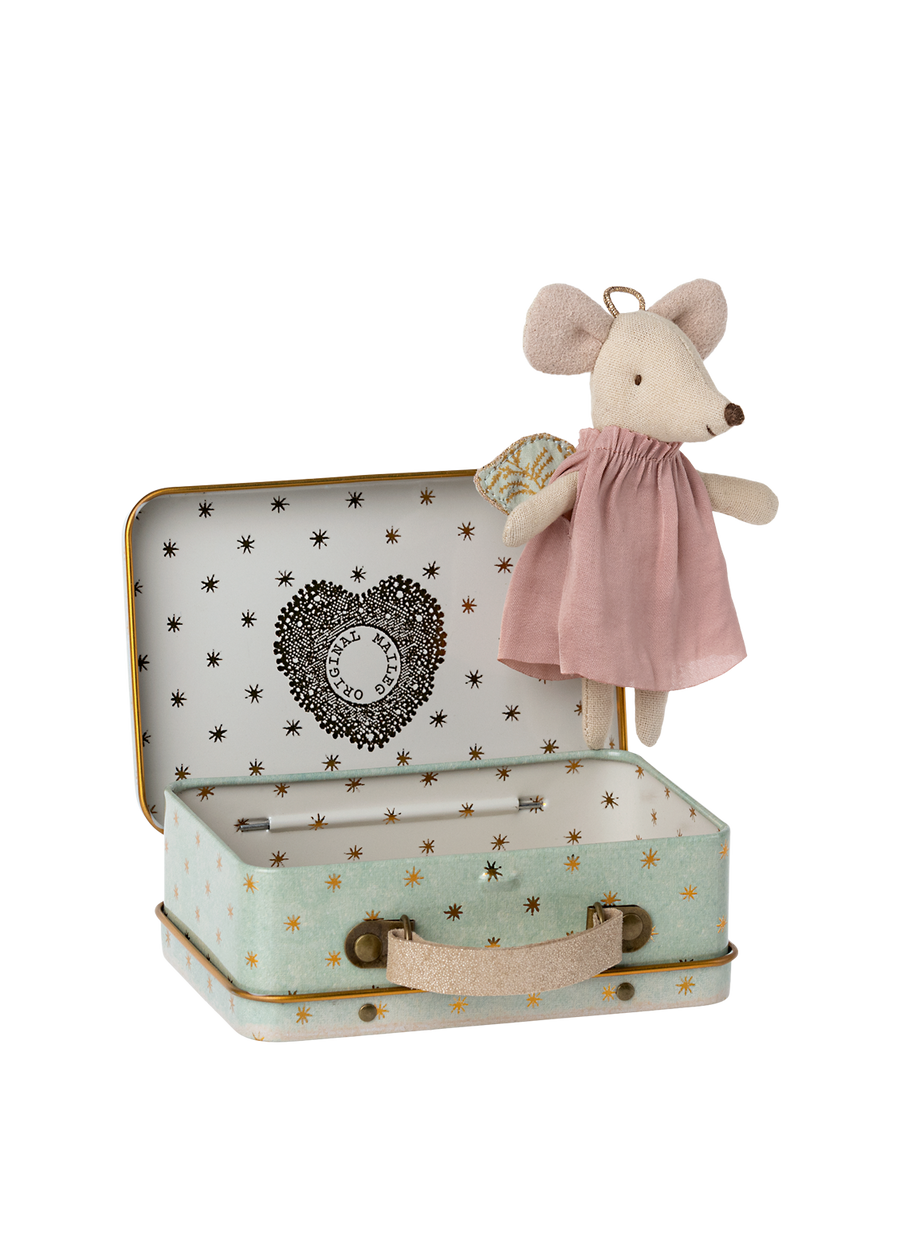 ANGEL MOUSE IN SUITCASE