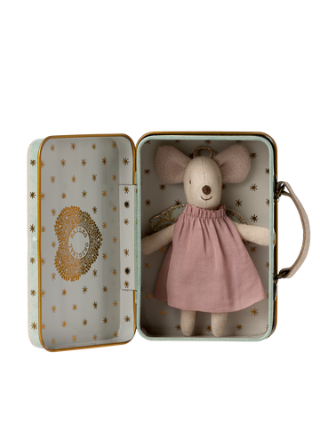 ANGEL MOUSE IN SUITCASE