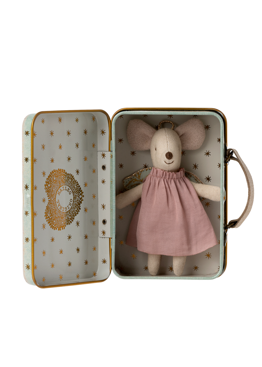ANGEL MOUSE IN SUITCASE