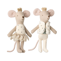ROYAL TWIN MICE, LITTLE SISTER & BROTHER IN MATCHBOX
