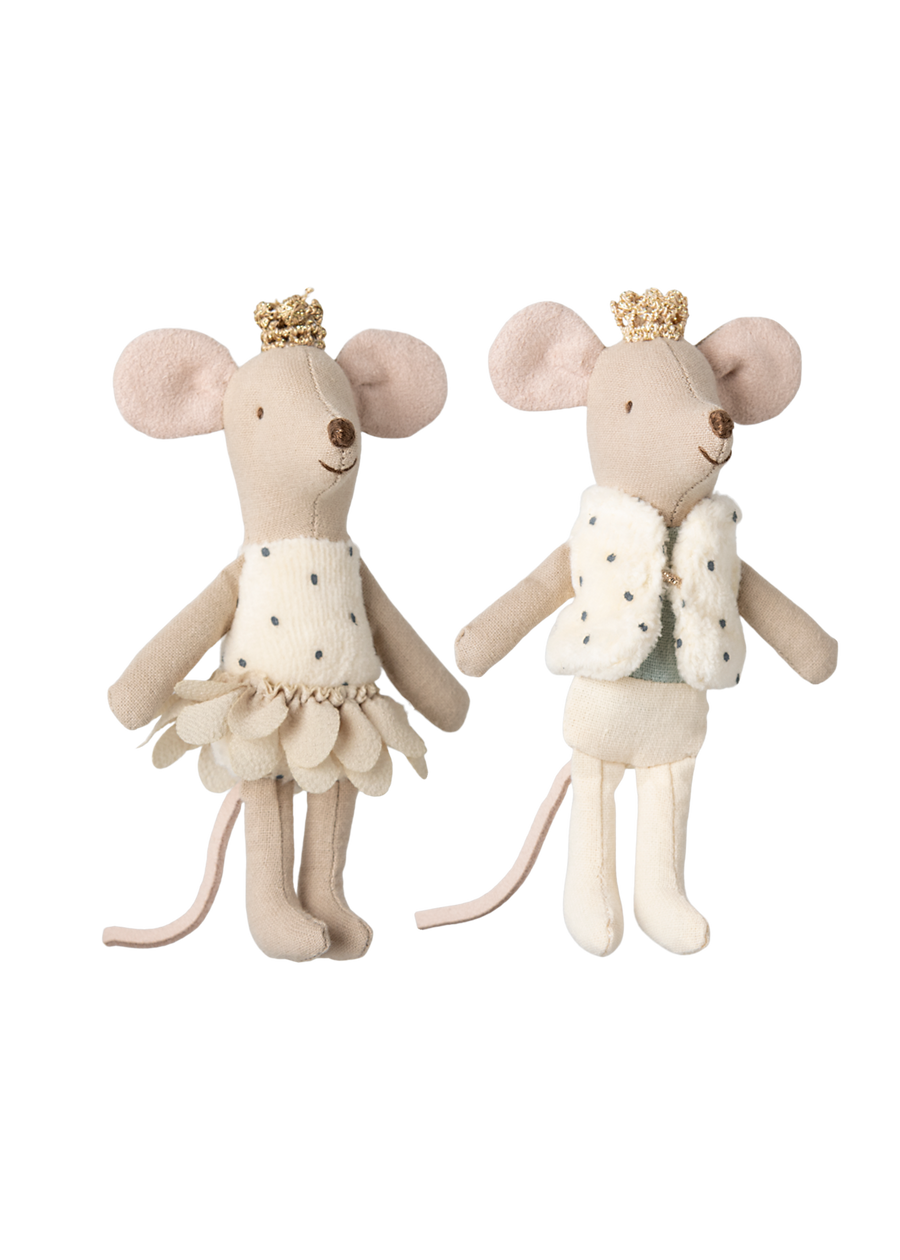 ROYAL TWIN MICE, LITTLE SISTER & BROTHER IN MATCHBOX