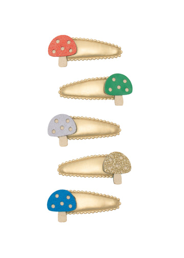 TOADSTOOL MINI HAIR CLIPS