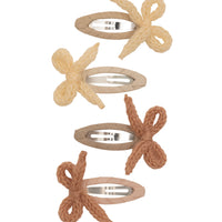 GRANNY KNITTED BOW CLIC CLACS