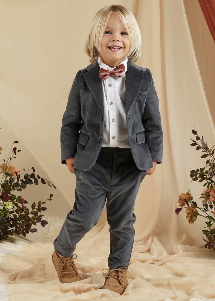 SEBASTIAN VELVET BLAZER