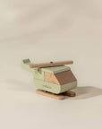 WOODEN VEHICLE - HELICOPTER