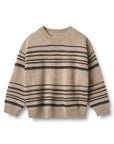 FLORES STRIPES SWEATER