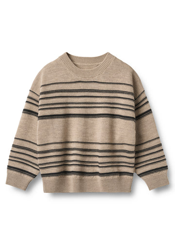 FLORES STRIPES SWEATER