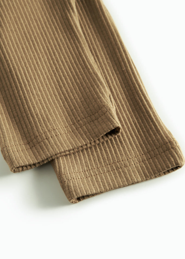 PICO RIB PANT - BRONZE