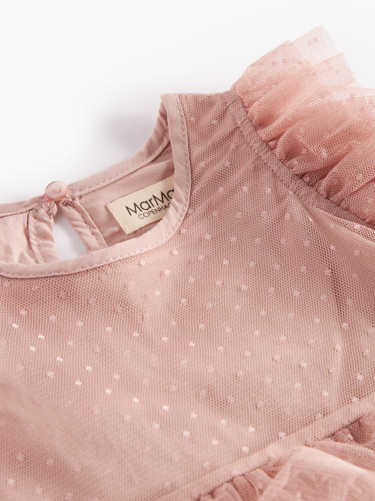 DALVINA DRESS - FADED ROSE