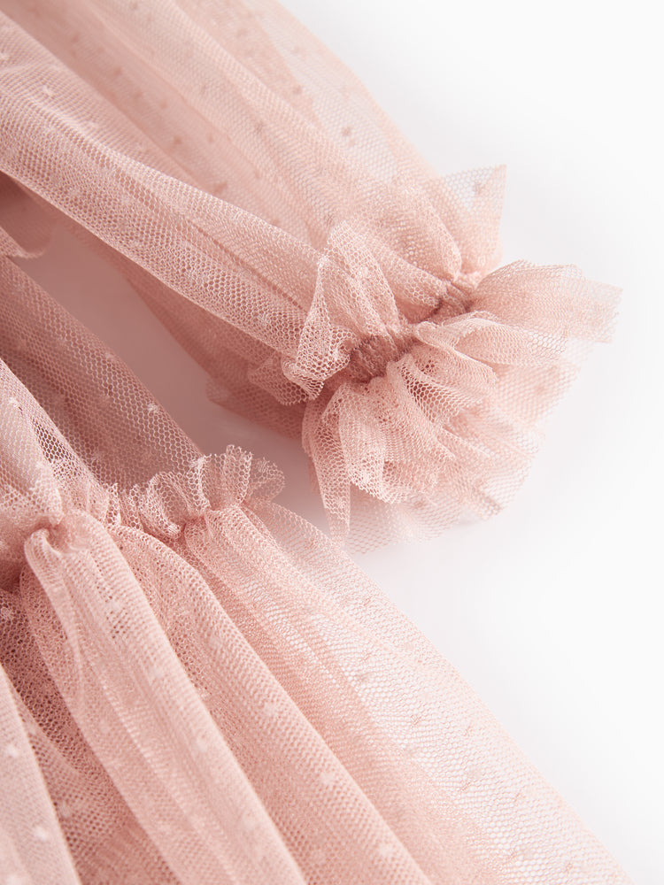 DALVINA DRESS - FADED ROSE