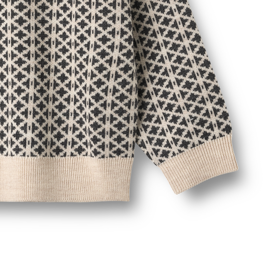 ELIAS JACQUARD SWEATER
