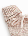 ABOOTIE KNIT BOOTIES - MISTY PINK