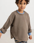 RIB MODAL TEE - BLUE HEAVEN