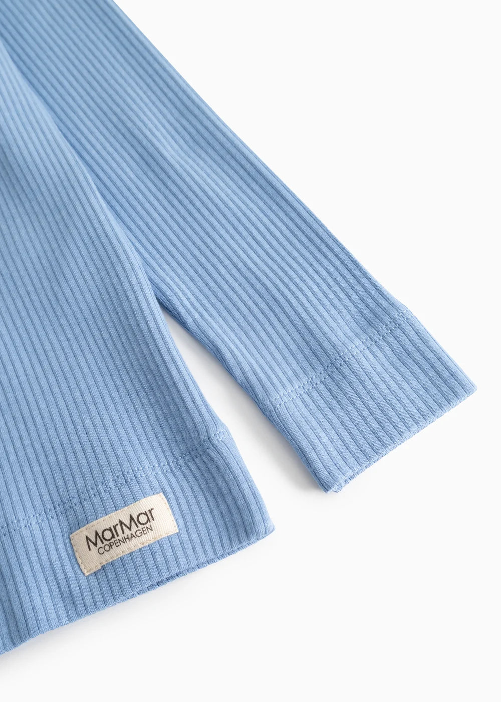 RIB MODAL TEE - BLUE HEAVEN