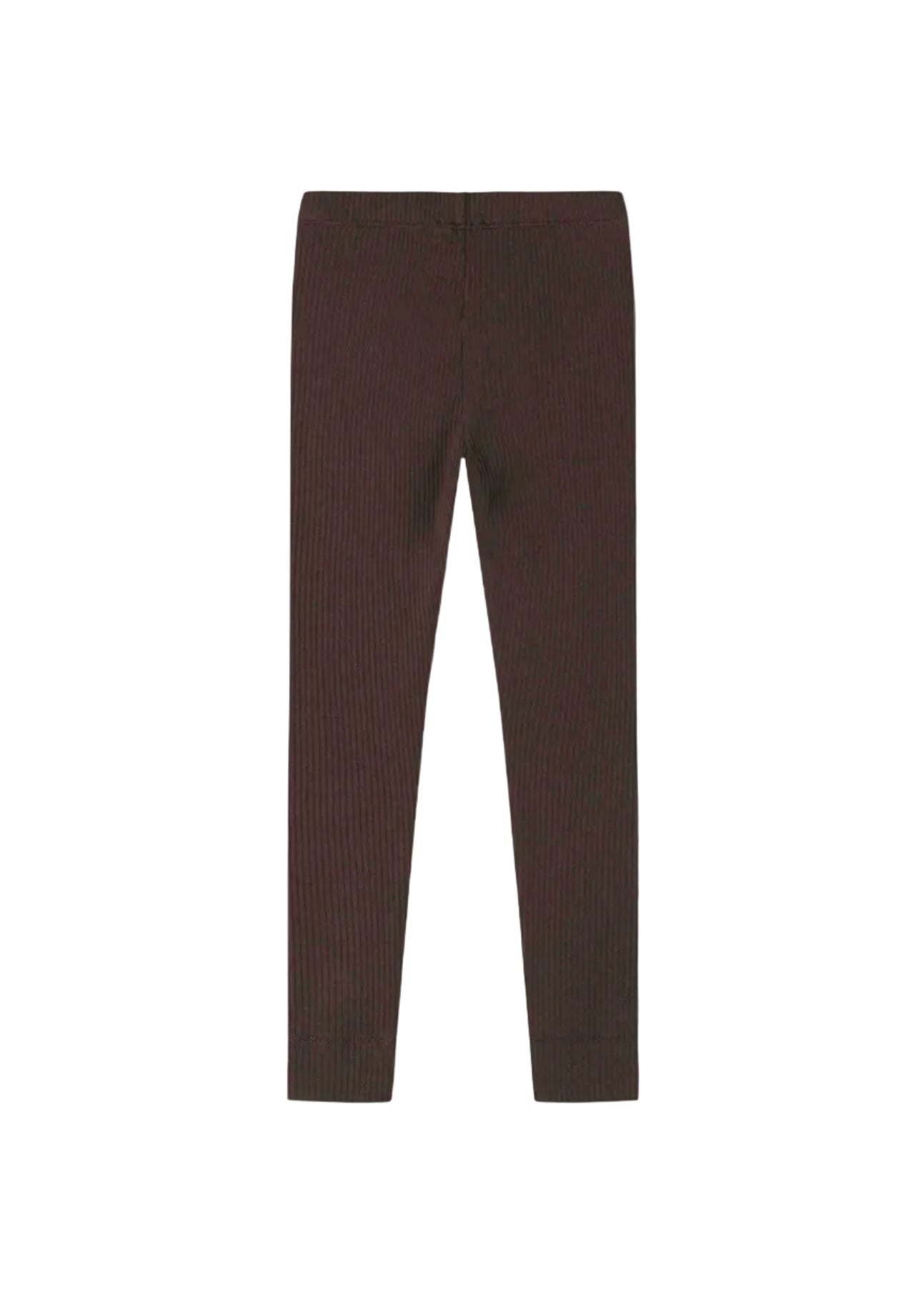 MODAL RIB LEGGINGS - DARK ROAST