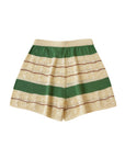 POINTELLE KNIT SHORTS