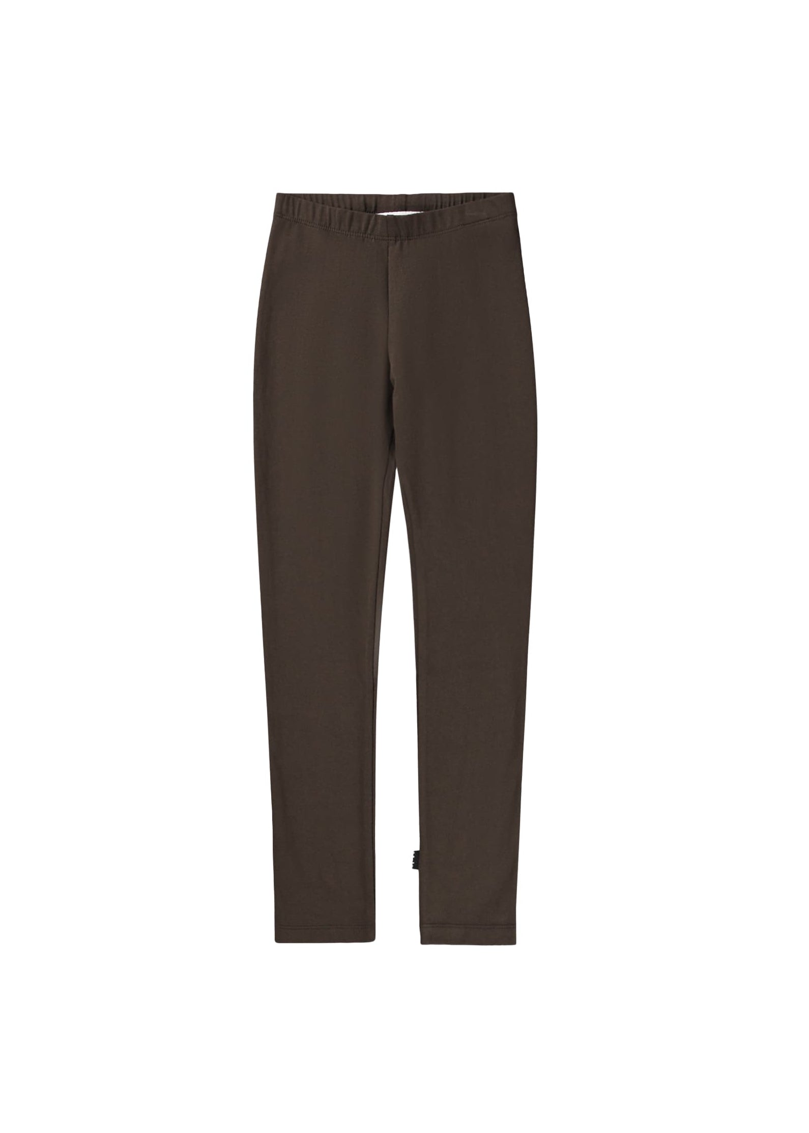 Brown pants on a white background