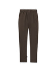 Dark brown pants on a white background