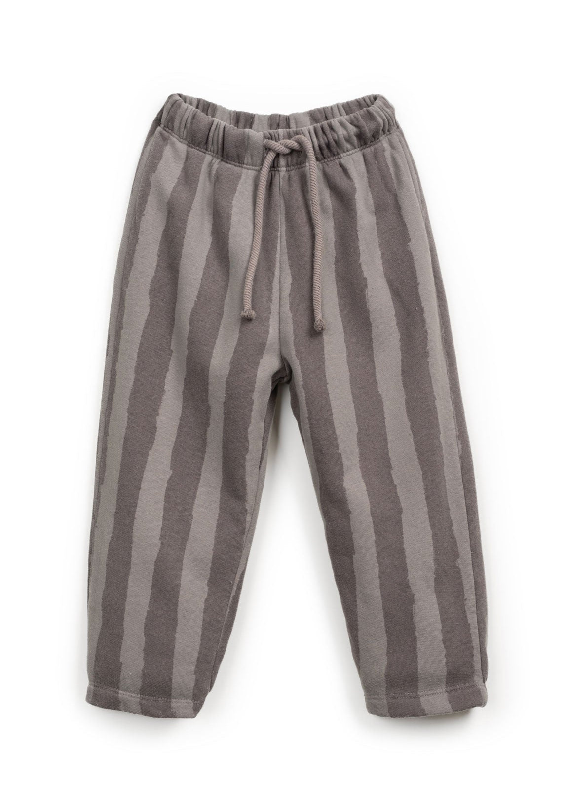 Striped pants on a white background