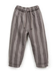 Striped pants on a white background