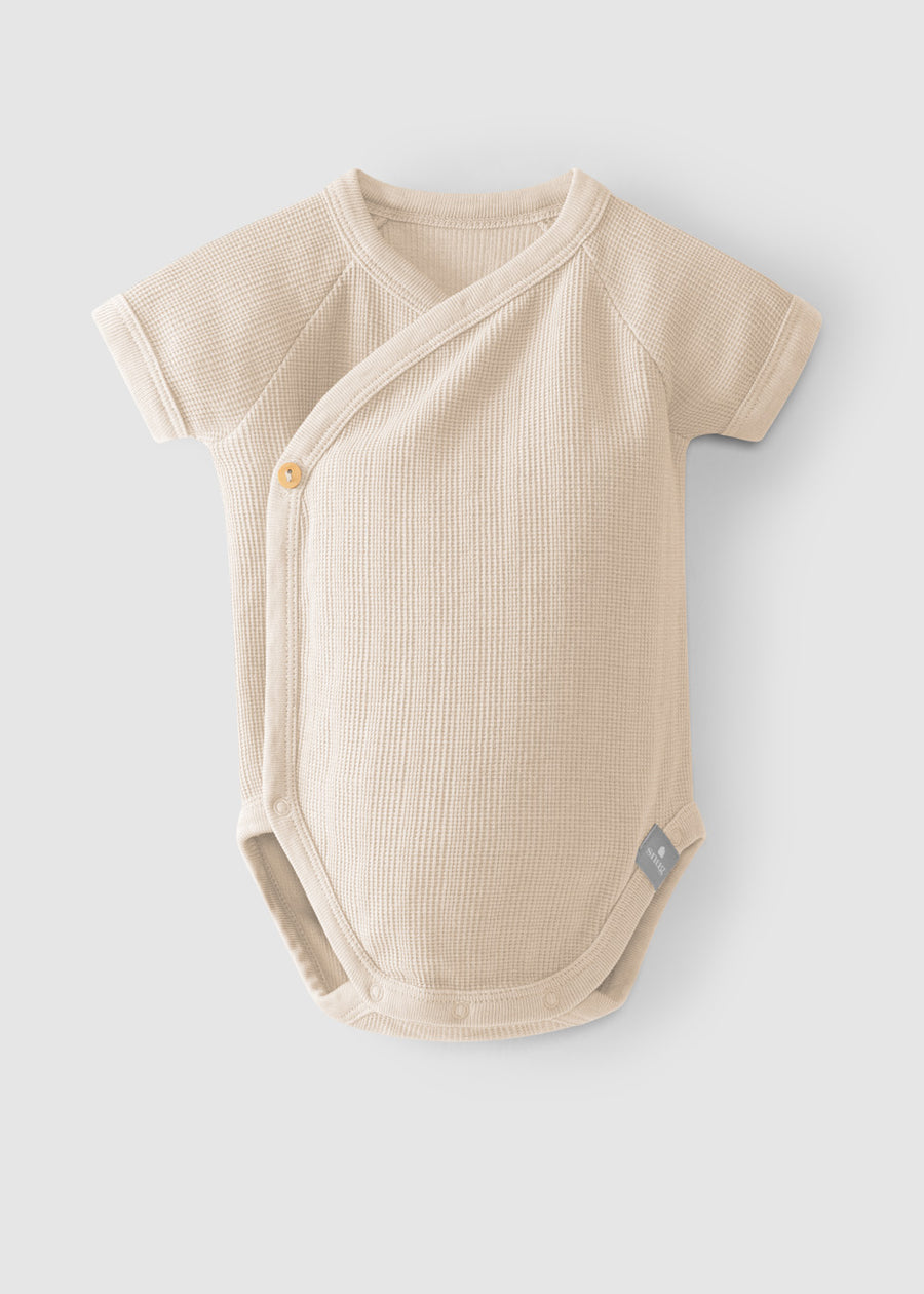 WAFFLE WRAP ONESIE