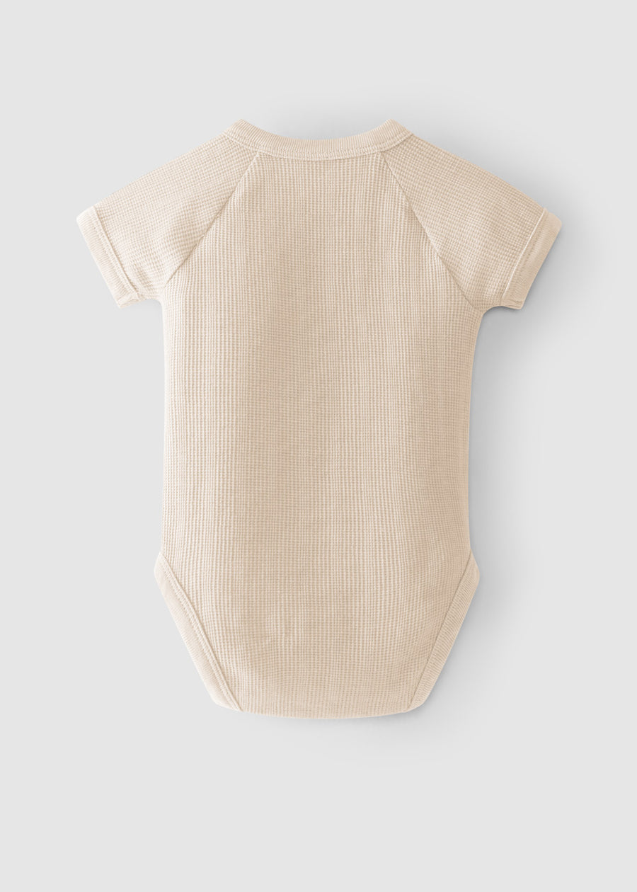 WAFFLE WRAP ONESIE