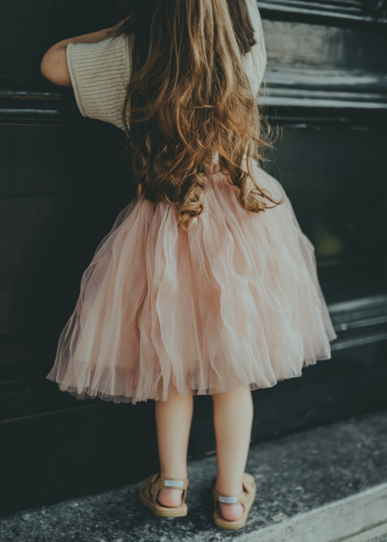 KYA TULLE SKIRT - ROSE BLUSH